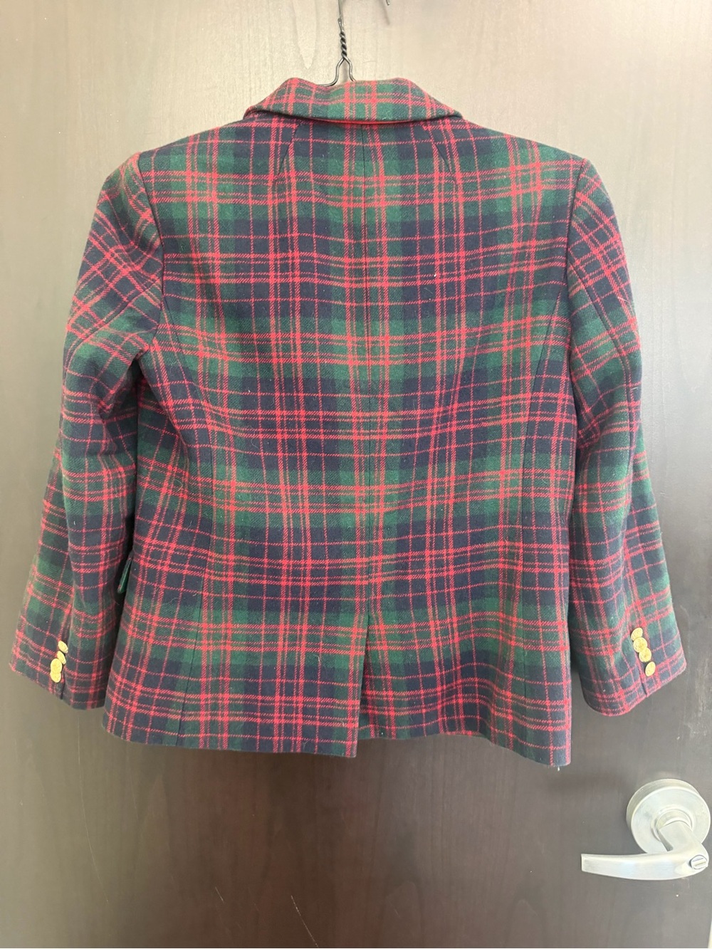 J. Crew Schoolboy Plaid Wool-Blend Women’s Blazer Size 6 - Picture 5 of 13
